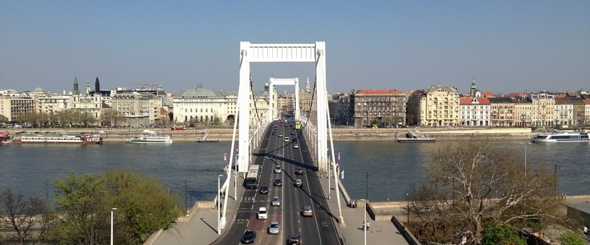 Budapeşte Erszebet Köprüsü