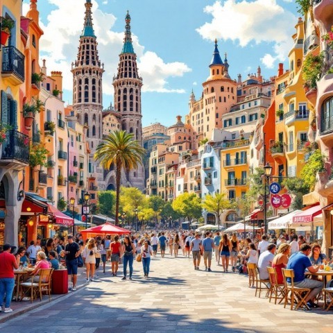 Larnaka Çıkışlı İspanya & Endülüs Turu